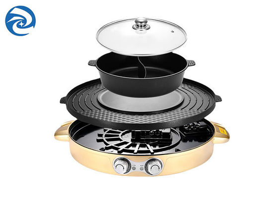 электрические грили 1700W Griddles Skillets все в одно 36x11cm