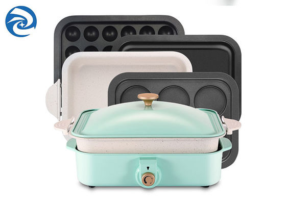 Грили домочадца электрические Griddles бак 1200W Skillets 220V многофункциональный варя