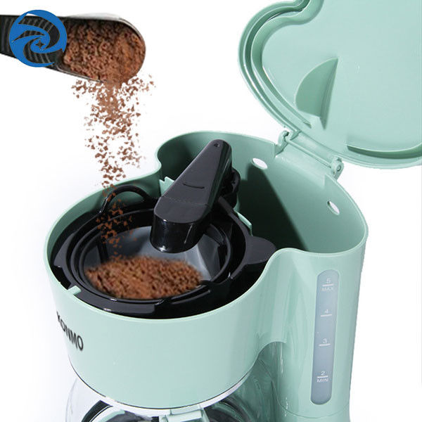 Зеленая небольшая американская домашняя машина 25oz 600W 750ml кофе