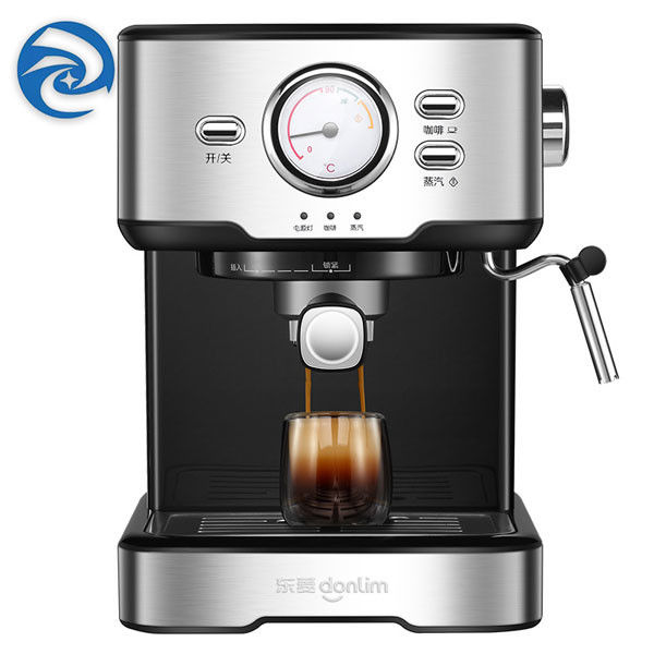 Итальянская машина кофе дома 220V с чернотой Frother молока