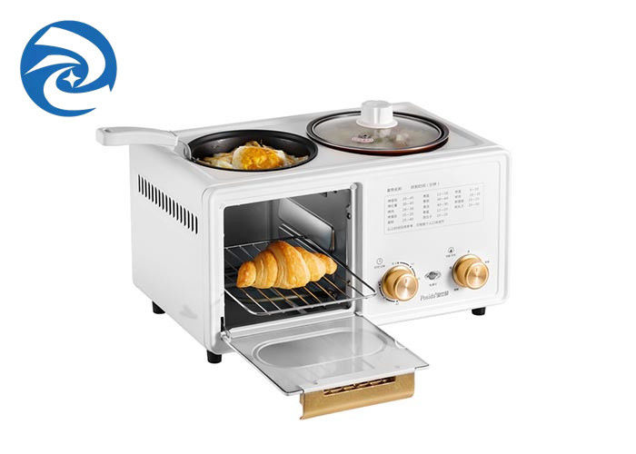 6L электрический Skillet 3 в 1 Multi плитаах, машина завтрака света 6.3qt