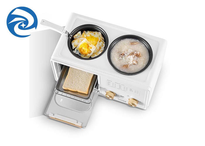 6L электрический Skillet 3 в 1 Multi плитаах, машина завтрака света 6.3qt
