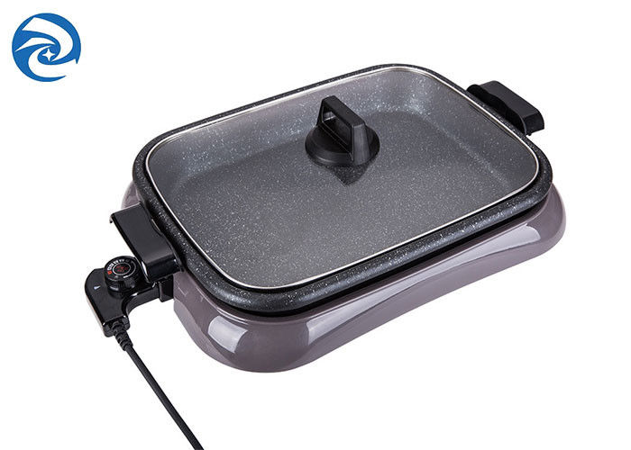 электрические грили 1600W Griddles выпушка Skillets анти- ошпаривая